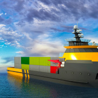 Cloudborne - Autonomous Cargo Ship