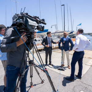 Dolphin1 launch coverage by CH7 and CH9