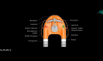 Dolphin 3 - Unmanned Surface Rescue Vehicle