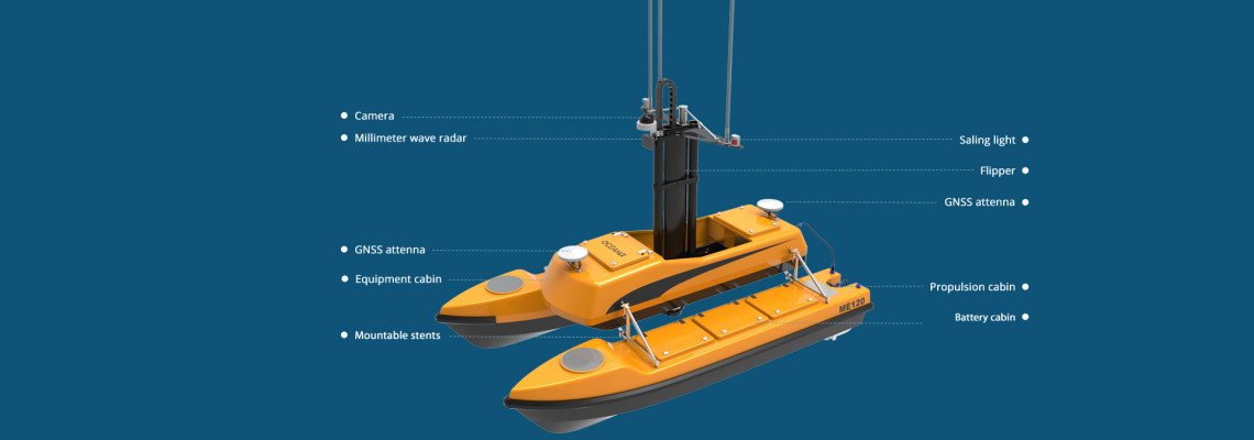 ME 120 Hydrographic Unmanned Surface Vehicle